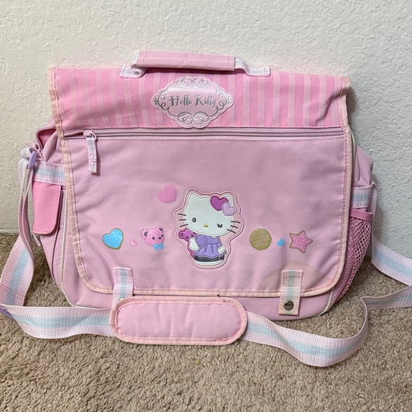 Hello Kitty Handbags - Hello Kitty Pink Messenger Bag